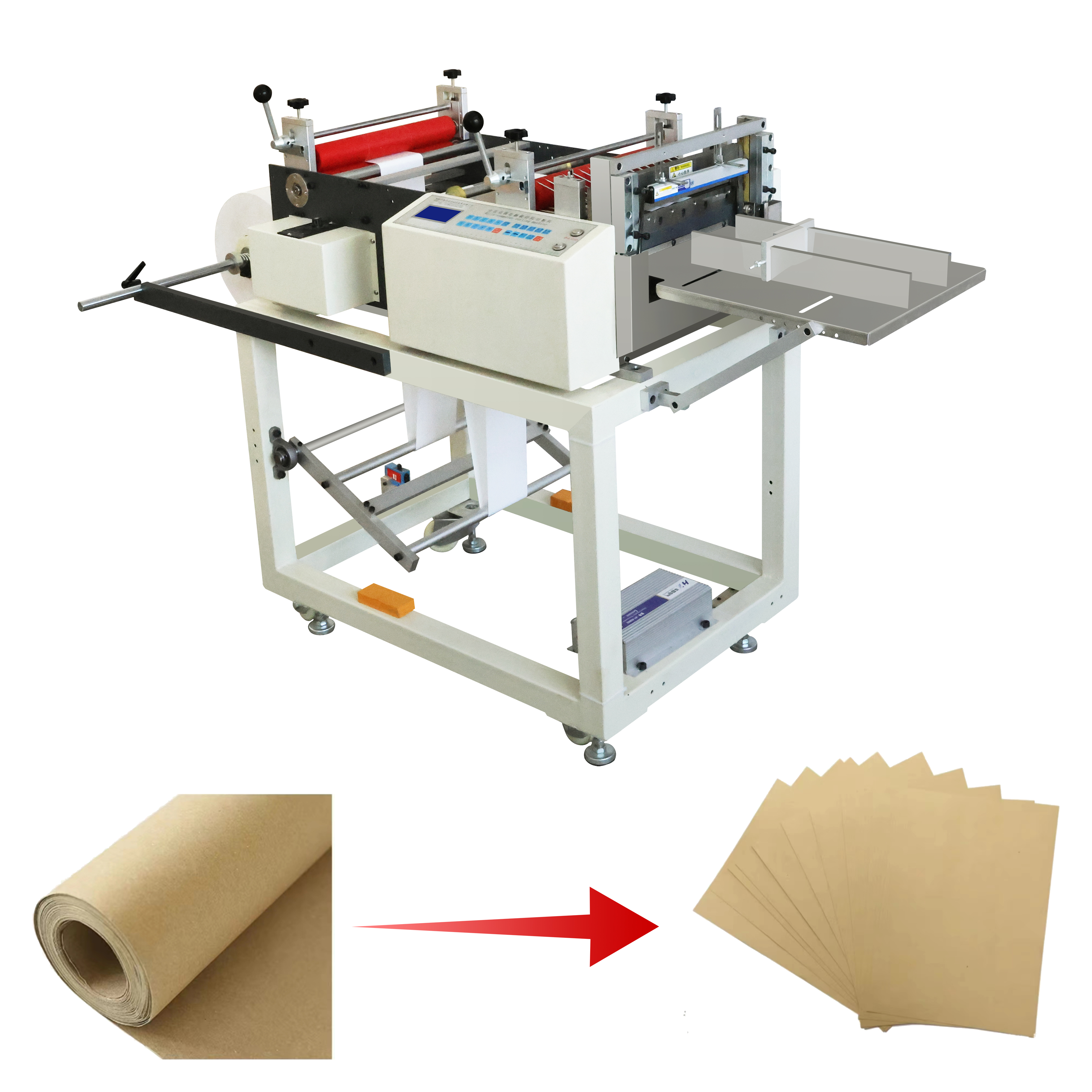 <strong>300mm Feeding Width Fully Automatic Paper Roll To </strong>